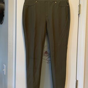 Michael Kors Olive Green Leggings
